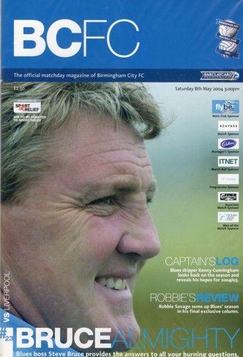 Match programme